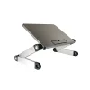 WorkEZ Ergonomic Laptop Cooling Stand, Light Silver (WELS)<Uncaged Ergonomics Discount
