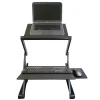 Standing Desks*Uncaged Ergonomics WorkEZ Standing Desk, Black (WESDB)