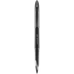 Pens|uni-ball uni AIR Porous Point Pens, Medium Point, 0.7mm, Black, Black Ink, 12/Pack (1927631)