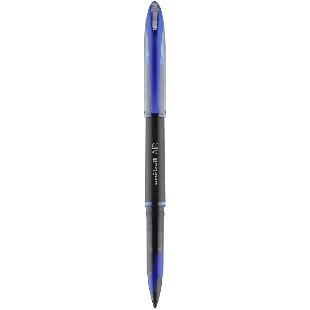 Pens|uni-ball uni AIR Porous Point Pens, Medium Point, 0.7mm, Blue Ink, 12/Pack (1927701)