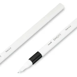 Pens|Uni EMOTT Fine Line Marker Pens, Fine Point, 0.4mm, Assorted Inks, 10/Pack (24836)