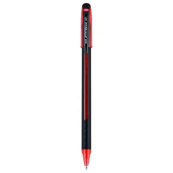 Pens|uni-ball uni Jetstream 101 Ballpoint Pen, Medium Point, 1.0mm, Red Ink, Dozen (1768013)
