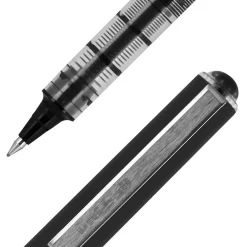 Pens|Uni Vision Rollerball Pen,Micro Point, Black Ink, Dozen (60106)