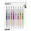 Pens|uni-ball uniball 207 Fashion Retractable Gel Pens, Medium Point, 0.7mm, Assorted Ink, 8/Pack (1739929)