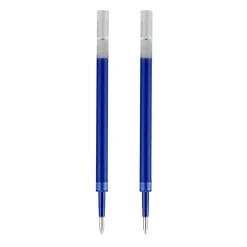 Pens|uni-ball 207 Gel-Ink Pen Refills, Medium Tip, Blue Ink, 2/pack (71207PP)