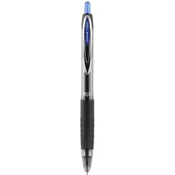 Pens|uni-ball uniball 207 Needle Retractable Gel Pens, Medium Point, 0.7mm, Blue Ink, Dozen (1736098)