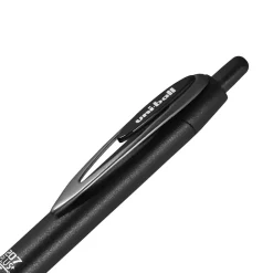 Pens|uni-ball uniball 207 Plus+ Retractable Gel Pens, Medium Point, 0.7mm, Black Ink, 12/Pack (70462)