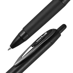 Pens|uni-ball 207 Plus+ Retractable Gel Pens, Medium Point, 0.7mm, Black Ink, 4/Pack (70460)