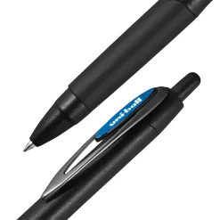 Pens|uni-ball uniball 207 Plus+ Retractable Gel Pens, Medium Point, 0.7mm, Blue Ink, 4/Pack (70457)