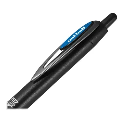 Pens|uni-ball uniball 207 Plus+ Retractable Gel Pens, Medium Point, 0.7mm, Blue Ink, 4/Pack (70457)