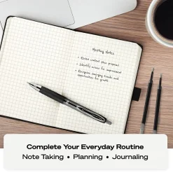 Pens|uni-ball 207 Retractable Gel Pens, Medium Point, 0.7mm, Black Ink, 36/Box (1921063)