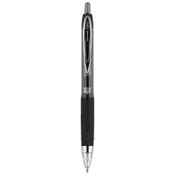 Pens|uni-ball uniball 207 Retractable Gel Pens, Bold Point, 1.0mm, Black Ink, 12/Pack (1790895)