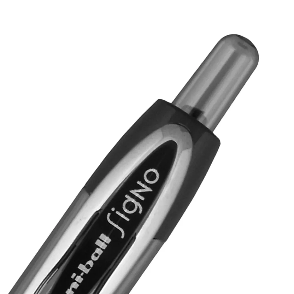 Pens|uni-ball uniball 207 Retractable Gel Pens, Bold Point, 1.0mm, Black Ink, 12/Pack (1790895)