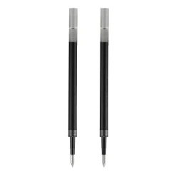 Pens|uni-ball uniball 207 Retractable Gel Pen Refills, Medium Point, 0.7mm, Black Ink, 2/Pack (70207PP)