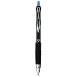 Pens|uni-ball uniball 207 Retractable Gel Pens, Micro Point, 0.5mm, Blue Ink, 12/Pack (61256)