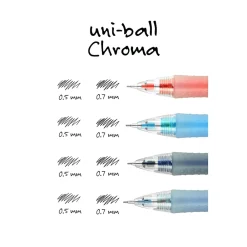 Pencils|uni-ball Chroma Mechanical Pencil, 0.7mm, #2 Hard Lead, 2/Pack (90192)