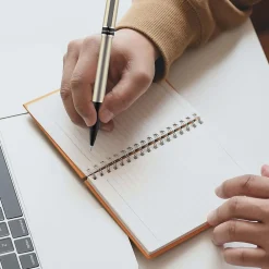 Pens|uni-ball uniball Deluxe Rollerball Pens, Micro Point, 0.5mm, Black Ink (60025)