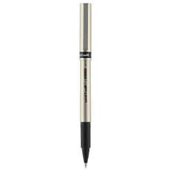 Pens|uni-ball Deluxe Rollerball Pens, Fine Point, Black Ink, 12/Pack (60052)