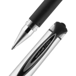 Pens|uni-ball Impact Gel-Ink Pen Refill, Bold Tip, Black Ink, 2/Pack (65808PP)