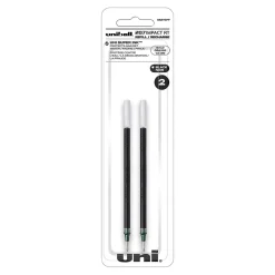 Pens|uni-ball Impact RT Gel-Ink Pen Refills, Bold Tip, Black Ink, 2/Pack (65873PP)