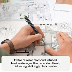 Pencils|uni-ball Kuru Toga Mechanical Pencil, 0.7mm, #2 Medium Lead (1858549)