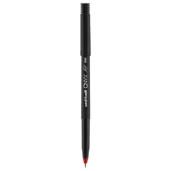 Pens|Uni ball Onyx Rollerball Pen, Micro Point, 0.5mm, Red Ink, Dozen (60042)