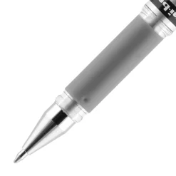 Pens|uni-ball uniball Signo Gel Impact Pens, Bold Point, 1.0mm, Silver Ink (60658)