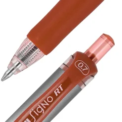Pens|uni-ball uniball Signo RT Gel Pens, Medium Point, 0.7mm, Red Ink, Dozen (65942)
