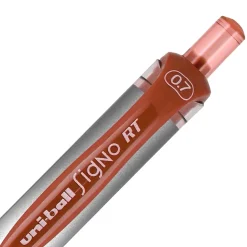 Pens|uni-ball uniball Signo RT Gel Pens, Medium Point, 0.7mm, Red Ink, Dozen (65942)