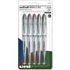 Pens|uni-ball uniball Vision Elite BLX Rollerball Pens, Bold Point, 0.8mm, Assorted Colors, 5/pk (1832404)