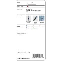 Pens|uni-ball uniball Vision Elite BLX Rollerball Pens, Bold Point, 0.8mm, Assorted Colors, 5/pk (1832404)