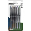 Pens|uni-ball uniball Vision Elite BLX Rollerball Pens, Micro Point, 0.5mm, Assorted Ink, 5/Pack (1832410)