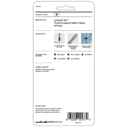 Pens|uni-ball uniball Vision Elite BLX Rollerball Pens, Micro Point, 0.5mm, Assorted Ink, 5/Pack (1832410)