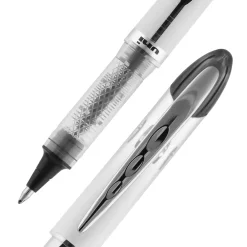 Pens|uni-ball uniball Vision Elite Rollerball Pens, Bold Point, 0.8mm, Black Ink (61231)
