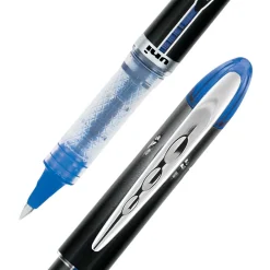 Pens|uni-ball uniball Vision Elite Rollerball Pens, Micro Point, 0.5mm, Blue Ink (69021)