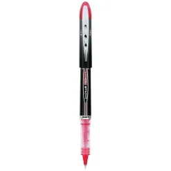 Pens|uni-ball uniball Vision Elite Rollerball Pens, Micro Point, 0.5mm, Red Ink, Dozen (69022)