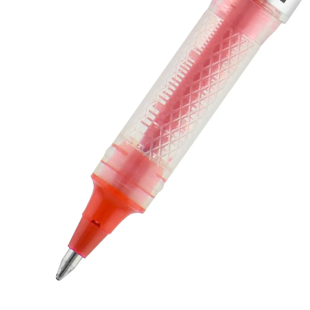 Pens|uni-ball uniball Vision Elite Rollerball Pens, Bold Point, 0.8mm, Red Ink (69023)