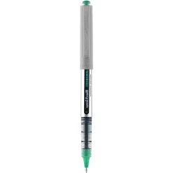 Pens|uni-ball Vision Roller Ball Pen, Fine Point, 0.7mm, Green Ink, 12/Pack (60386)