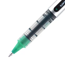 Pens|uni-ball uniball Vision Rollerball Pens, Fine Point, 0.7mm, Green Ink (60386)