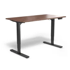 Standing Desks*Union & Scale ™ Essentials 55"W Electric Rectangular Adjustable Standing Desk, (UN56207) Espresso