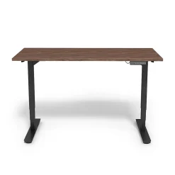 Standing Desks*Union & Scale ™ Essentials 55"W Electric Rectangular Adjustable Standing Desk, (UN56207) Espresso