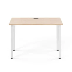 Office Desks*Union & Scale ™ Essentials 42"W Rectangular Writing Desk, Natural (UN60411-C)