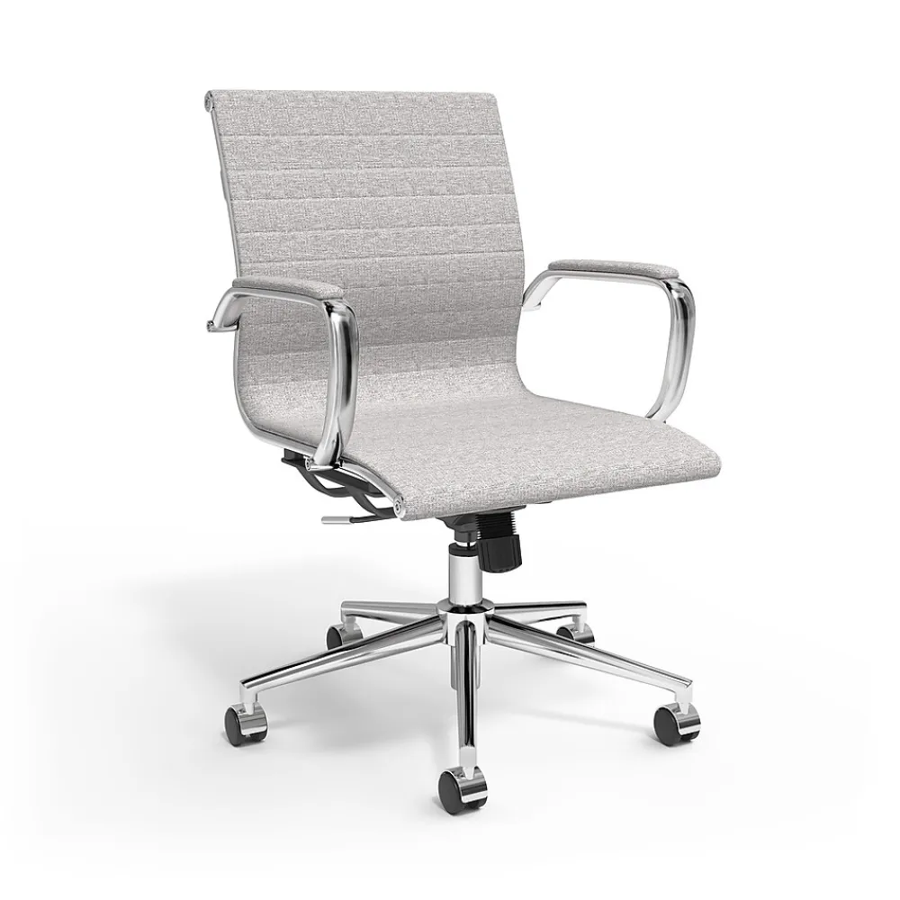 Office Chairs*Union & Scale ™ Everell Ergonomic Fabric Manager Chair, Heather Gray (53279)