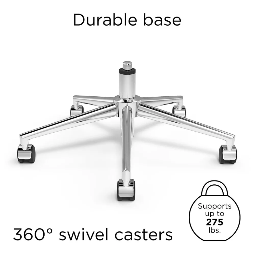 Office Chairs*Union & Scale ™ Everell Ergonomic Fabric Manager Chair, Heather Gray (53279)