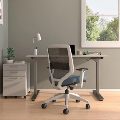 Ergonomic Chairs*Union & Scale ™ Lewis Ergonomic Mesh Swivel Computer and Desk Chair, (UN55656-CC) Carolina