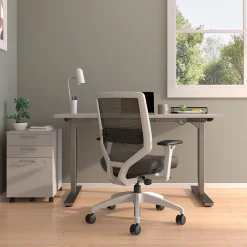Ergonomic Chairs*Union & Scale ™ Lewis Ergonomic Mesh Swivel Computer and Desk Chair, (UN55655-CC) Charcoal