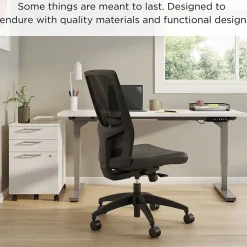 Office Chairs*Union & Scale ™ Workplace2.0™ 500 Series Armless Vinyl Task Chair, Black 52266)
