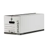 File Storage|Universal Corrugated Boxes, Letter Size, White, 12/Carton (UNV75121)
