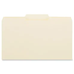File Folders|Universal File Folder, Legal Size, Manila, 100/Box (UNV15122)