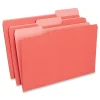 File Folders|Universal File Folder, Legal Size, Red, 100/Box (UNV15303)